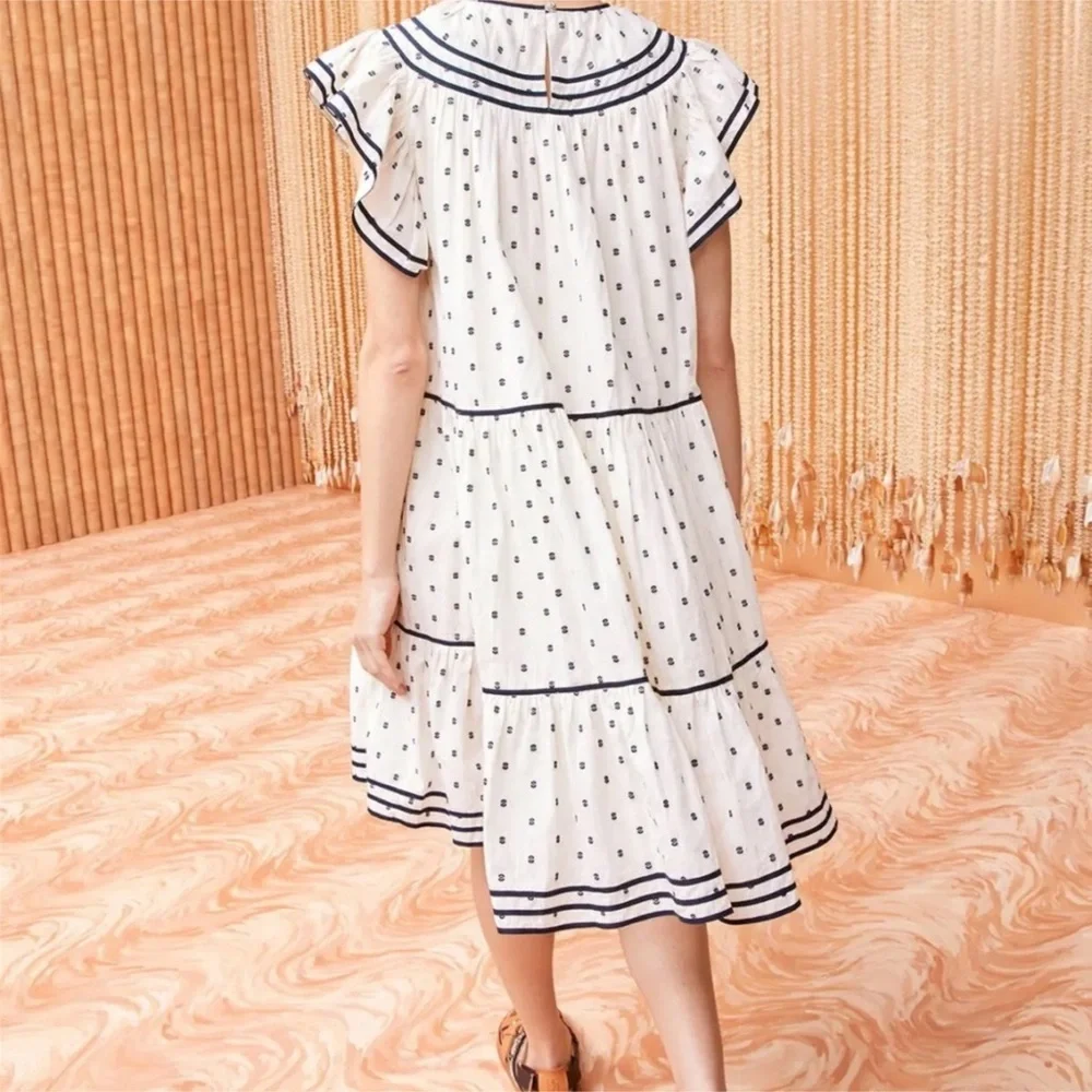 ULLA JOHNSON Kaede mini dress Sz 14 - Picture 4 of 4